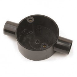 20MM THROUGH BOX BLACK