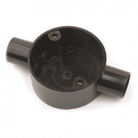 20MM THROUGH BOX BLACK