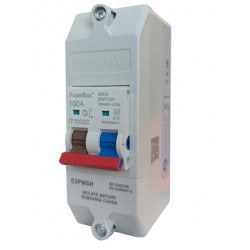 100A DP ISOLATOR 2 MOD ENCLOSURE