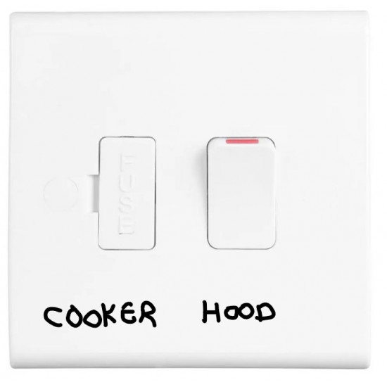 13A DP SPUR ENGRAVED COOKER HOOD