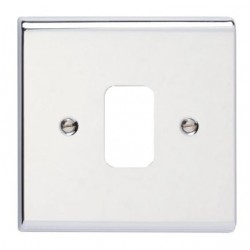 1G GRID PLATE POLISH CHROME