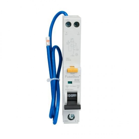 50A 30MA TYPE A 6KA RCBO