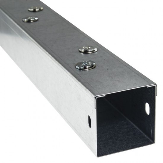 50X50 GALV POWER TRUNKING 3M