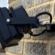 SWIVEL FLOODLIGHT BRACKET BLK