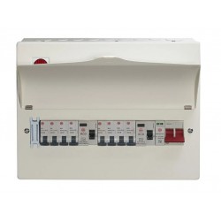 SPD C/W 8MCBS 8WAY FLEX HIGH/INT 2XRCD