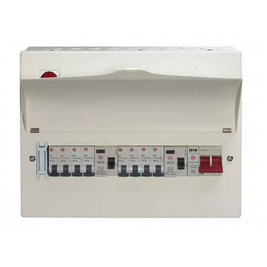 SPD C/W 8MCBS 8WAY FLEX HIGH/INT 2XRCD