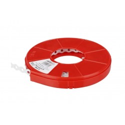 12MM X 10M WHITE BAND