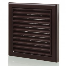 100M FIXED GRILL BROWN FLYSCREEN