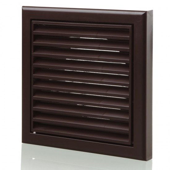 100M FIXED GRILL BROWN FLYSCREEN