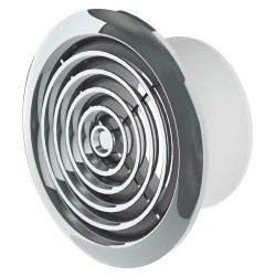100MM CIRCULAR GRILL CHROME