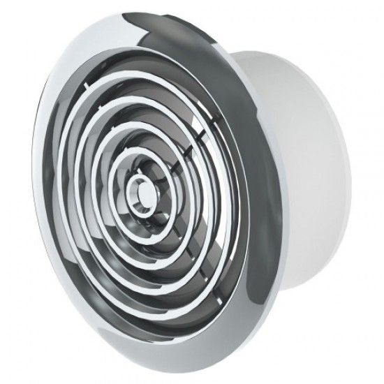 100MM CIRCULAR GRILL CHROME