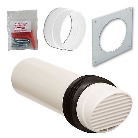 100MM HIGH RISE KIT WHITE