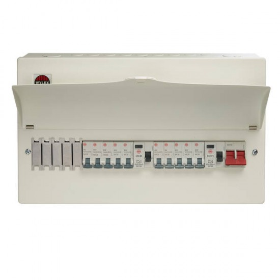 15 WAY TYPE A LOADEC BOARD C/W 10 MCBS