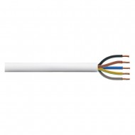 0.75MM 5C WHITE FLEX