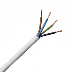 1MM 4C WHITE FLEX