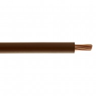 FLEXIBLE TAILS 25MM BROWN