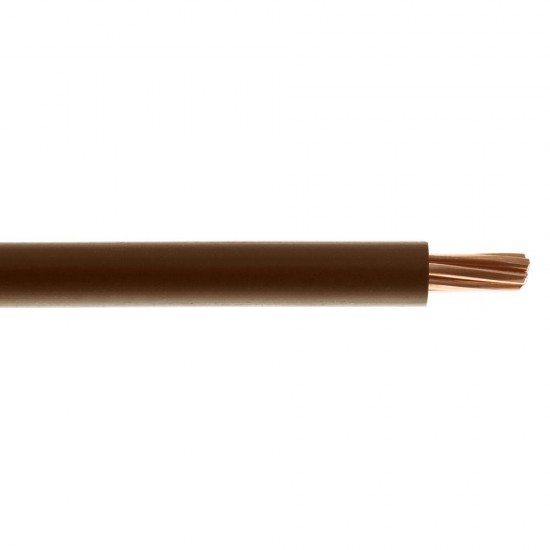 FLEXIBLE TAILS 25MM BROWN