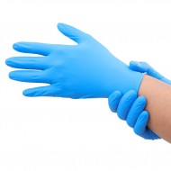BLUE NITRILE GLOVE XL