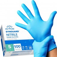 BLUE NITRILE GLOVE SMALL