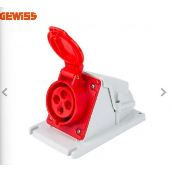 415V 32A 4P SURFACE SOCKET