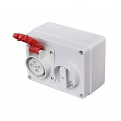 16A 400V 4P SWI INTERLOCK IP44