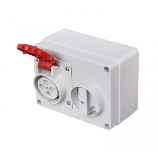 16A 400V 4P SWI INTERLOCK IP44