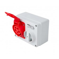 16A 3P+N+E IP44 415V INTERLOCK