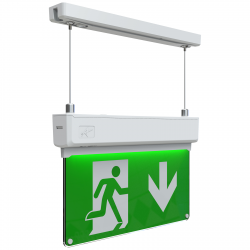 KESTREL LED HANGING EXIT SIGN