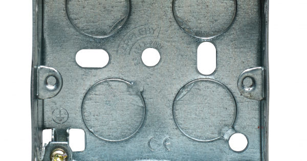 1G 35MM STEEL BACK BOX