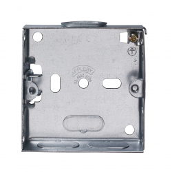 1G 16MM STEEL BACK BOX