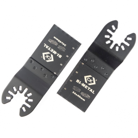 2 PIECE MILTI TOOL BLADE SET