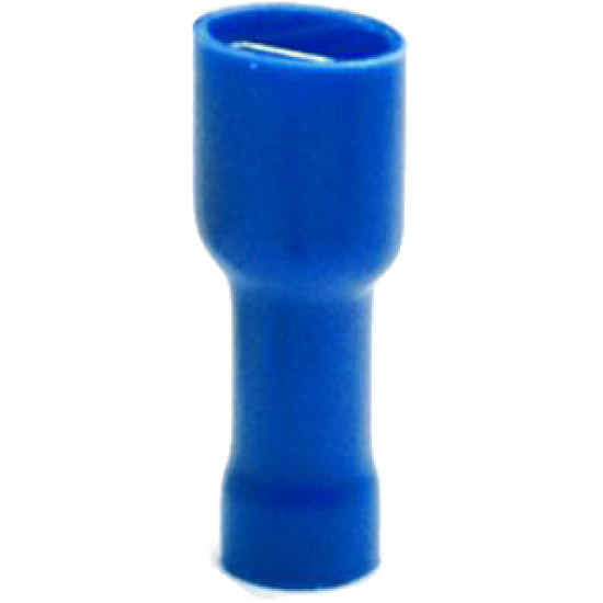 2.5MM BLUE FEMALE F/INS CRIMP