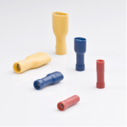 2.5MM BLUE FEMAIL F/INS CRIMP