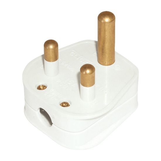 5A ROUND PIN PLUG