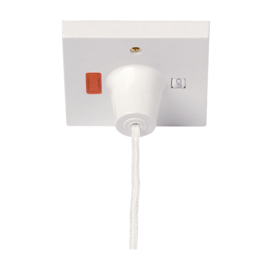 50A DP PULL SWITCH NEON
