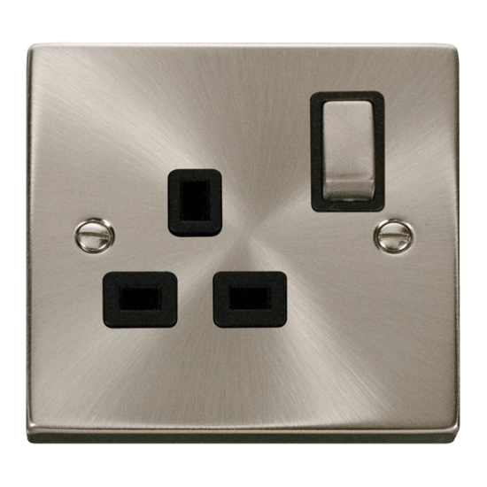 13A INGOT SINGLE SOCKET BLK