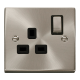 13A INGOT SINGLE SOCKET BLK