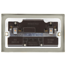13A INGOT TWIN SOCKET BLK