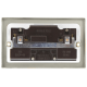 13A INGOT TWIN SOCKET GY