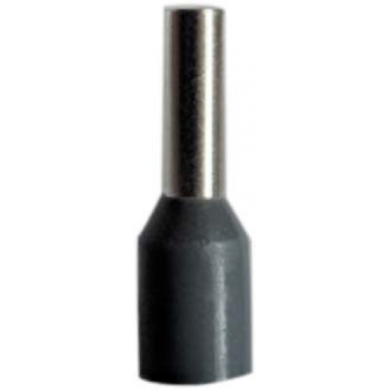 2.5MM BOOT LACE FERRULE GREY