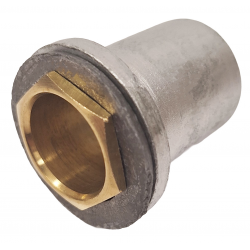 20MM GALV FLANGE COUPLER