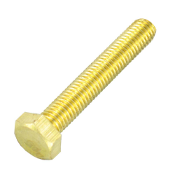 M6X20 BRASS HEX BOLT