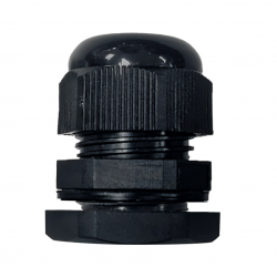20MM NYLON GLAND BLK 6-12MM