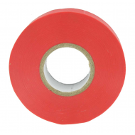 RED PVC INS TAPE 33M