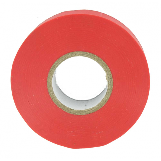 RED PVC INS TAPE 33M