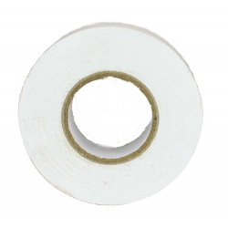 WHITE PVC INS TAPE 33M