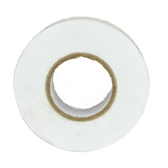 WHITE PVC INS TAPE 33M