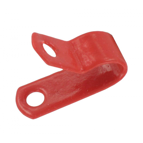 7MM PYRO CABLE CLIP LSF RED