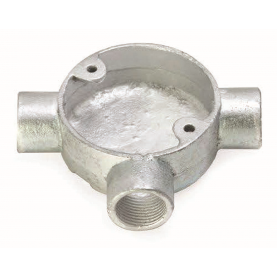 20MM GALV TEE BOX