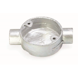 20MM GALV THROUGH BOX